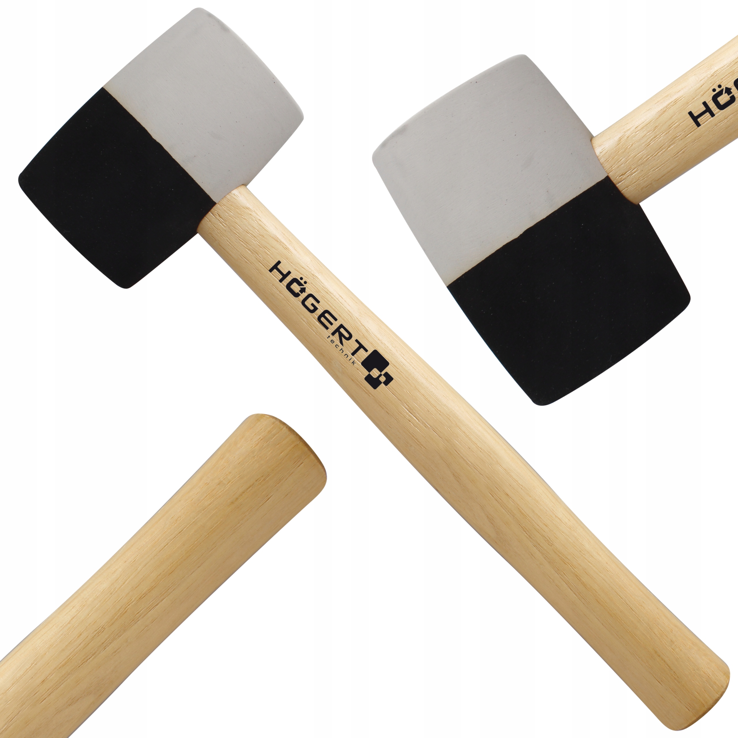 

Młotek Gumowy Brukarski 0,45 Kg Hogert HT3B044