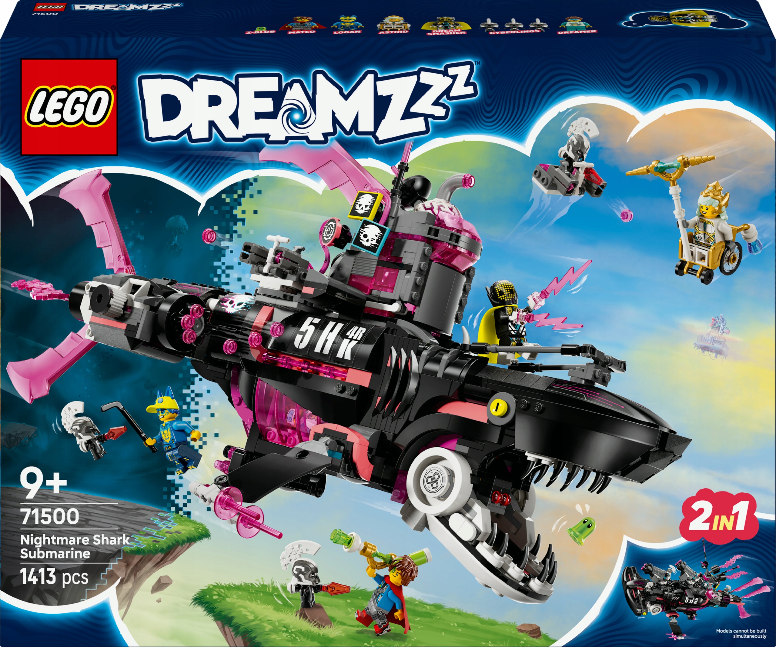 LEGO DREAMZzz Koszmarny Rekinokręt podwodny 71500