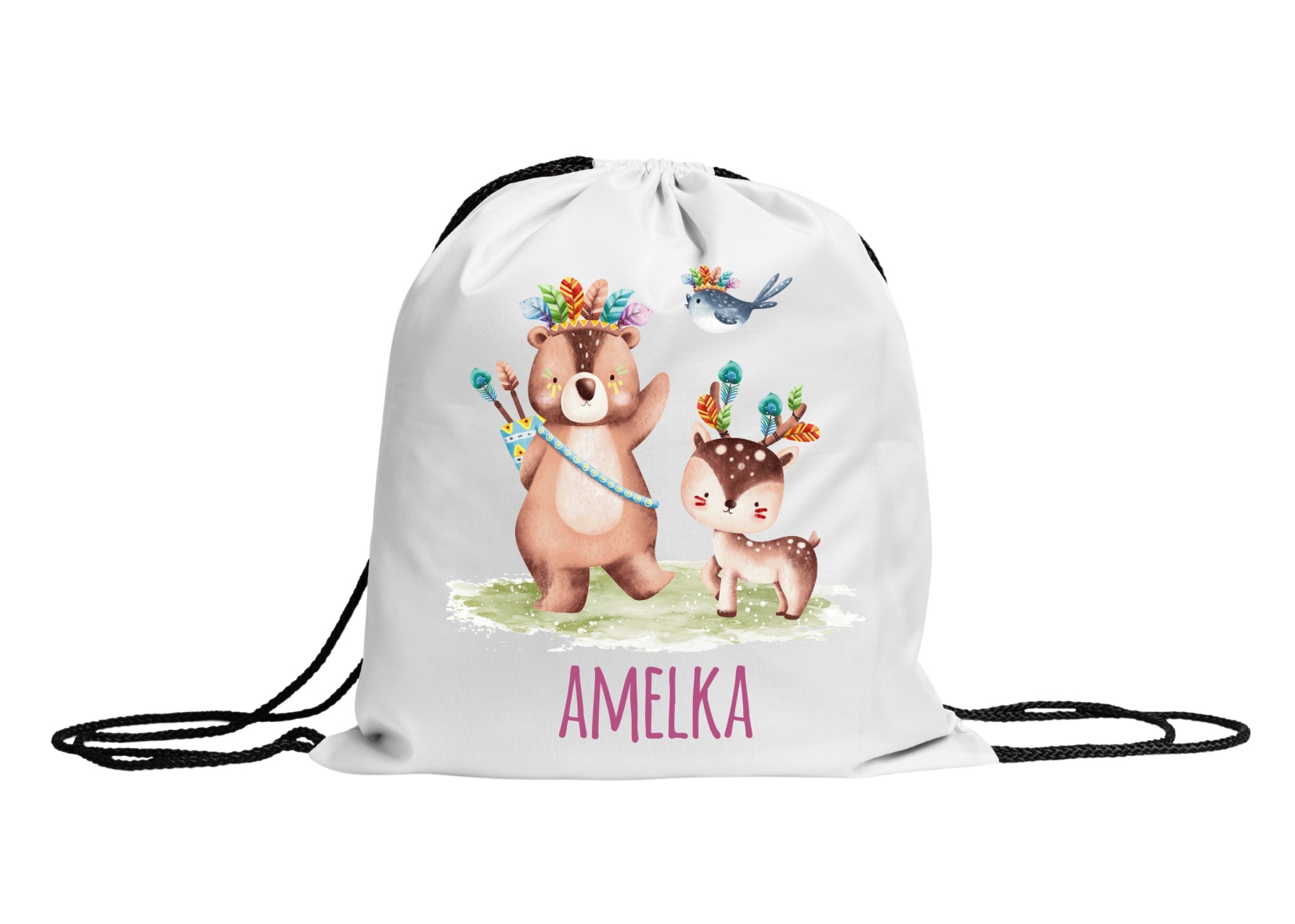 WOREK PLECAK do przedszkola szkoły + IMIĘ wzory EAN (GTIN) 5036510820659