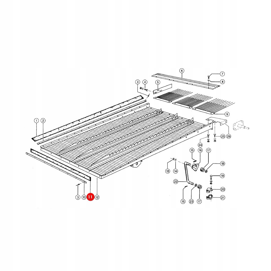 Osłona gumowa Claas 600499.0 JAG Numer katalogowy części 600499.0