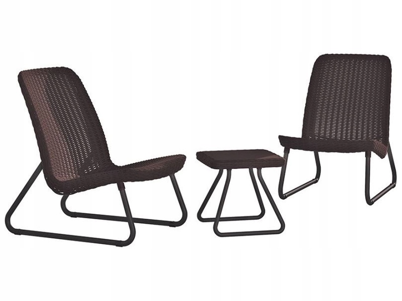 

Zestaw mebli ogrodowych Curver Rio Patio Set Brąz