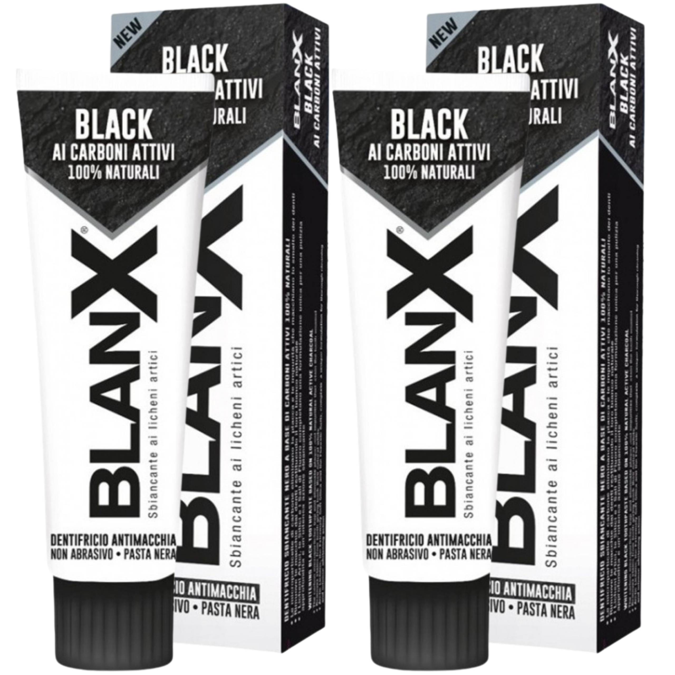 

2x Czarna Pasta do Zębów Blanx Black Wybielająca