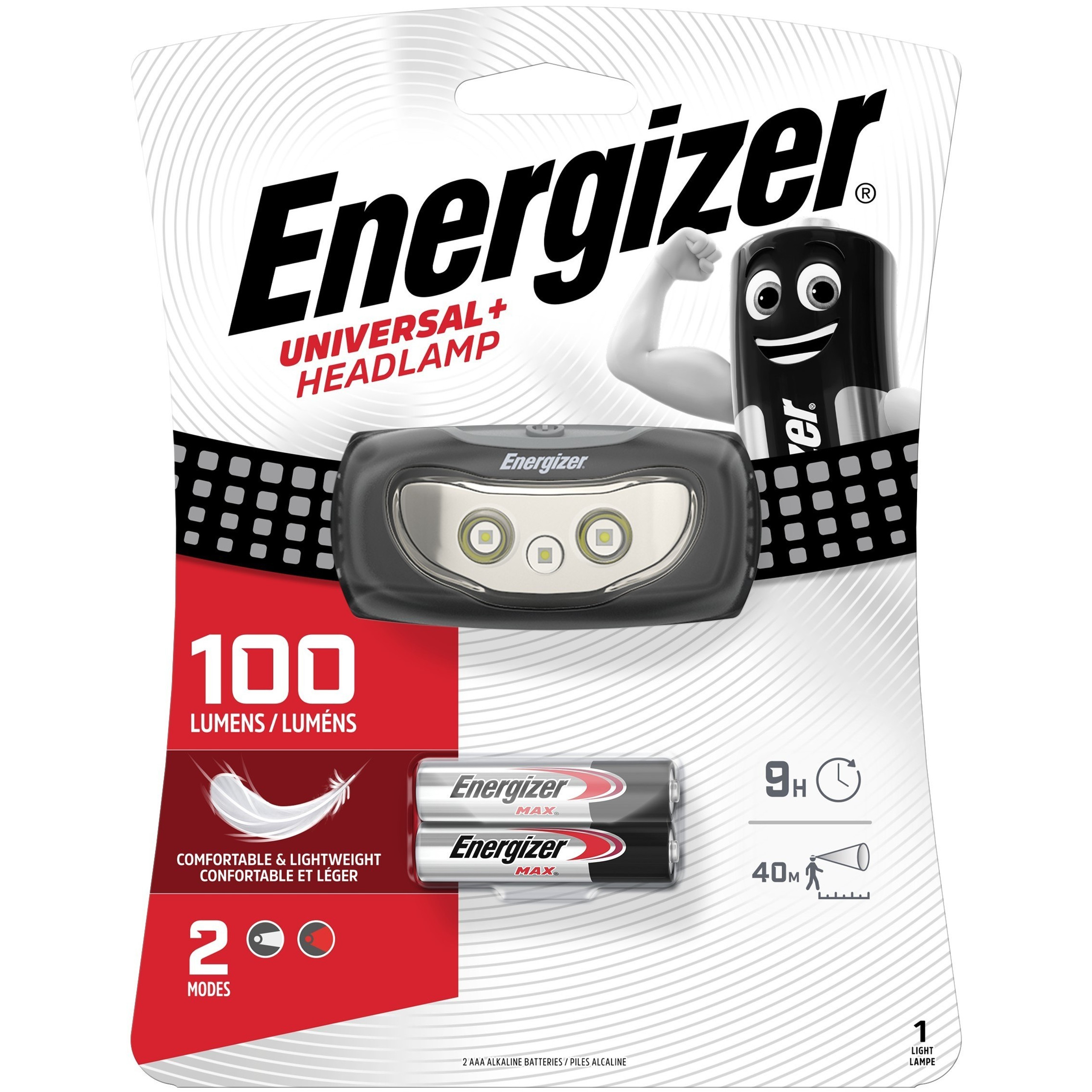 

Latarka Czołowa Energizer Universal+ 100Lumens