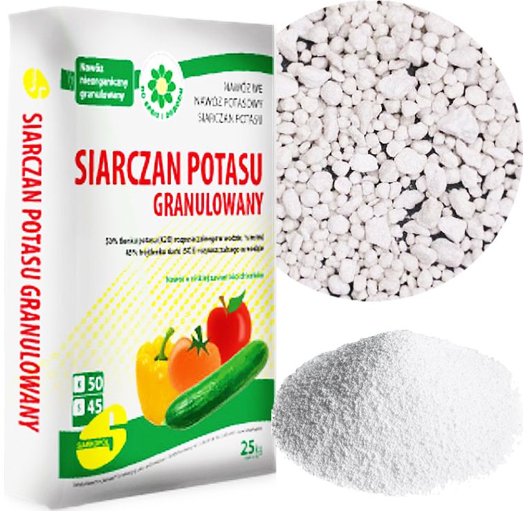

Siarczan Potasu 25kg Granulowany Nawóz Warzywa