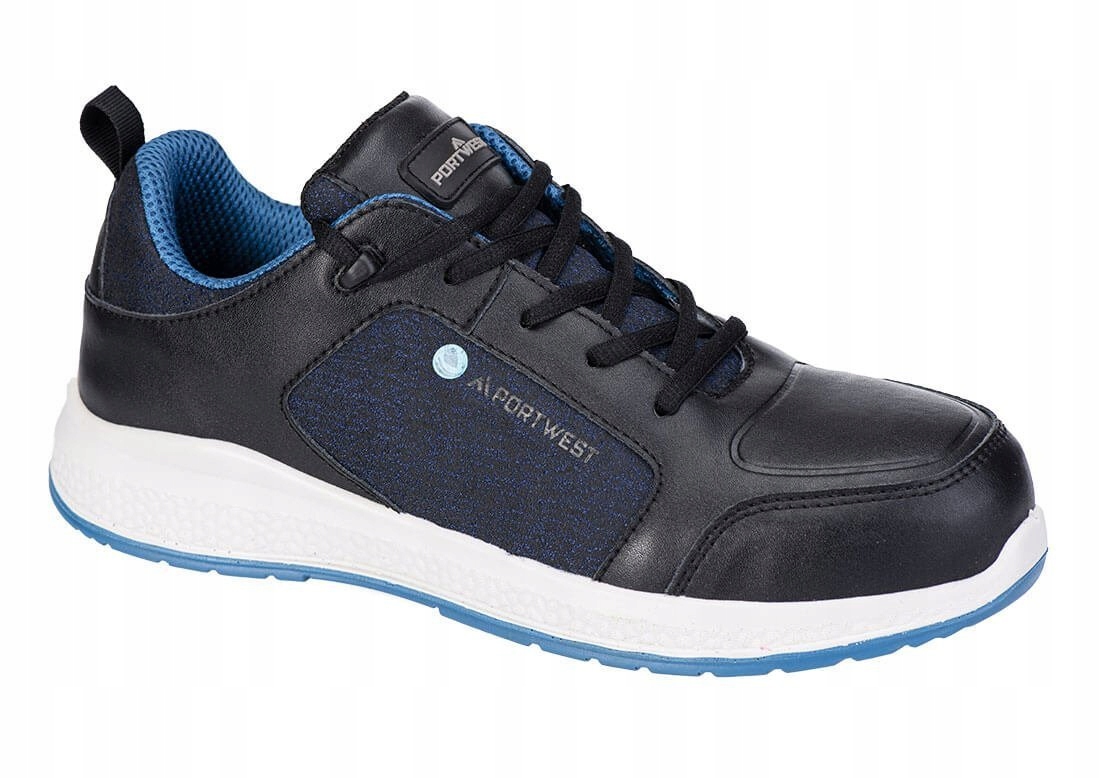 Pracovní boty Eco Composite S3 Sr proti propíchnutí vel. 47 Černá/Modrá B