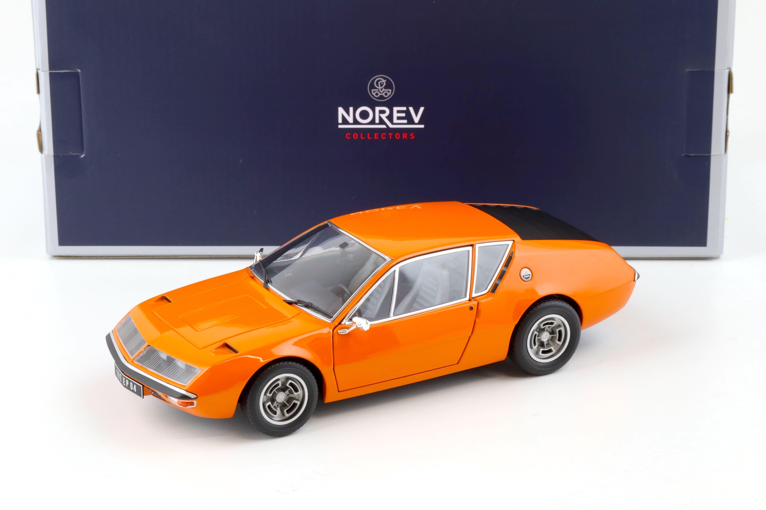 Norev Alpine A310 1600 Vf 1974 Acropolis Orange 1:18