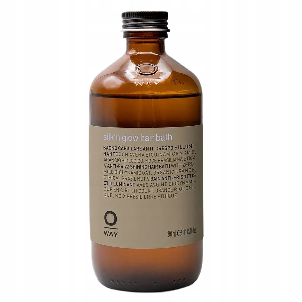 Oway Silk`n Glow Hair Bath Aksamitna Kąpiel Do Włosów 240ml