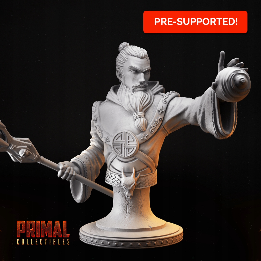 Wizard Erius Lumos Bust Primal Collectibles