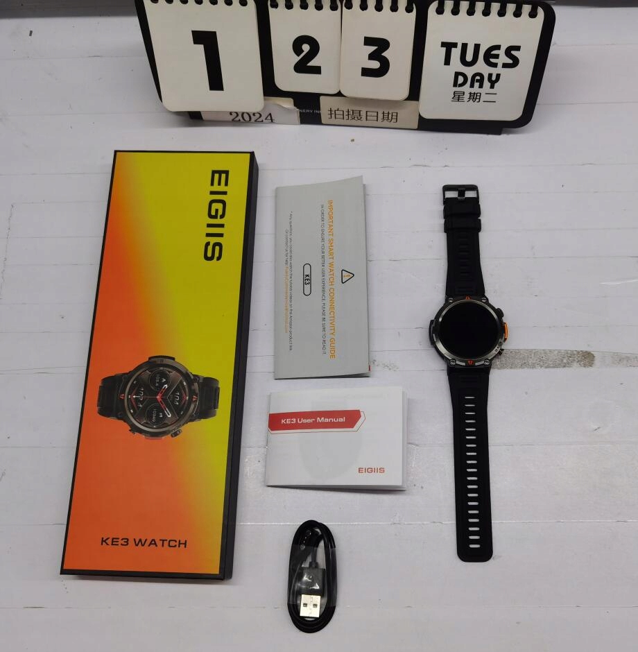 SMARTWATCH ZEGAREK MĘSKI WODOODPORNY WOJSKOWY BLUETOOTH ZEWNĄTRZ Z LATARKĄ Kompatybilność systemowa Android iOS