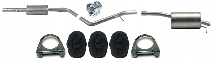 Dacia Logan 1.4 1.6 16V MCV Mpi Kombi 2007-2013 Tlumič