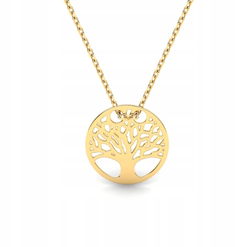 

Naszyjnik Złoty Ażurowe Drzewko Szczęścia