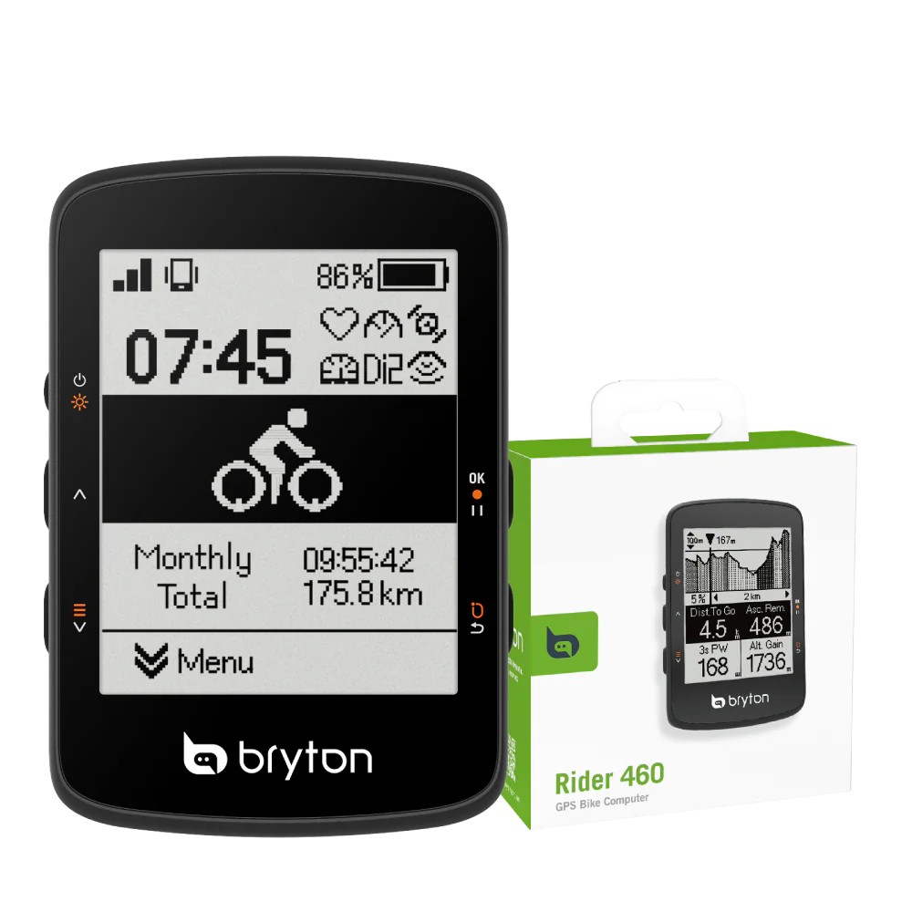 Bryton Rider 460 E bezprzewodowy komputer rowerowy Gps