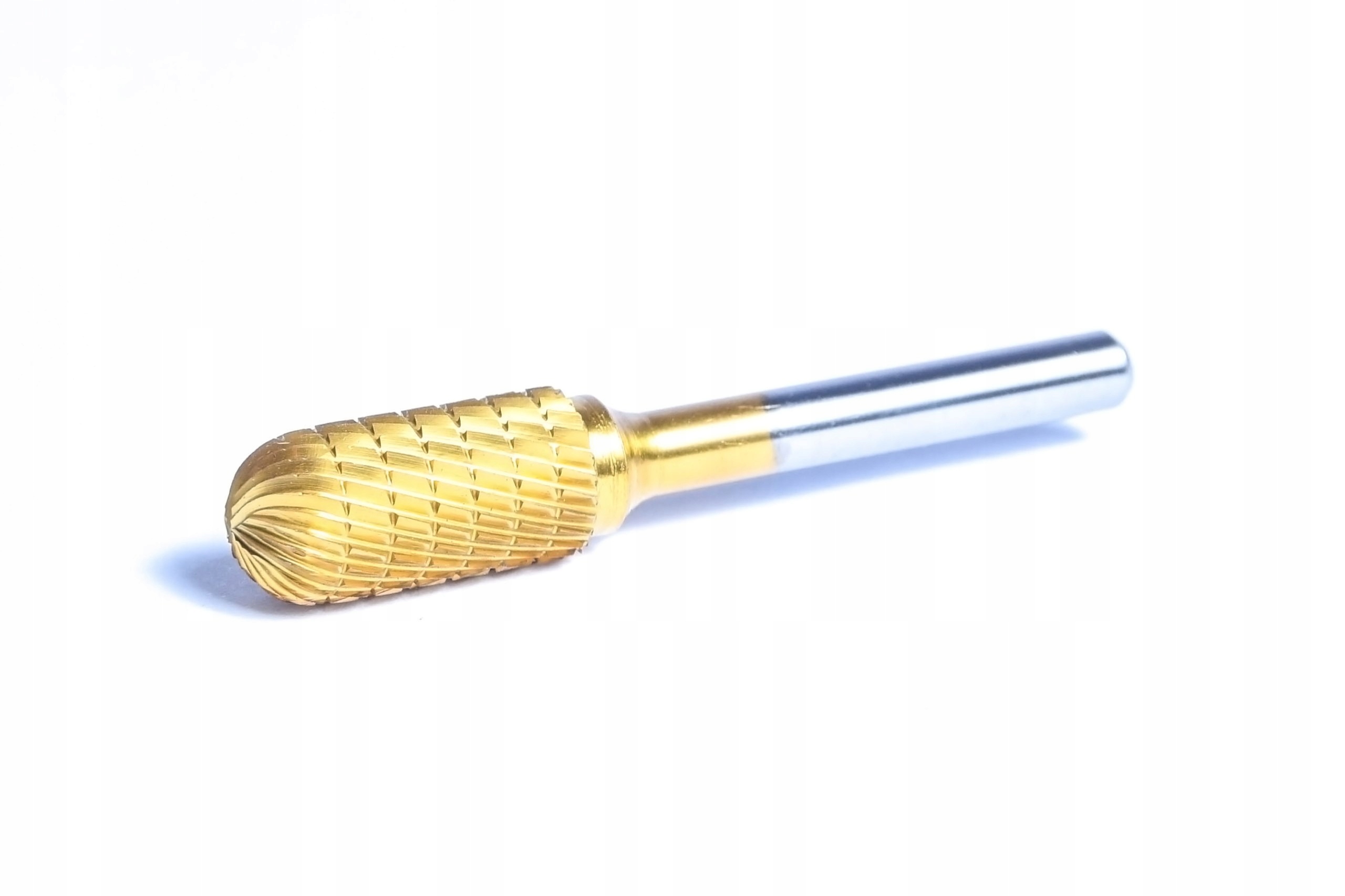 PILNIK OBROTOWY WALCOWY Z CZOŁEM KULISTYM 10MM TiN