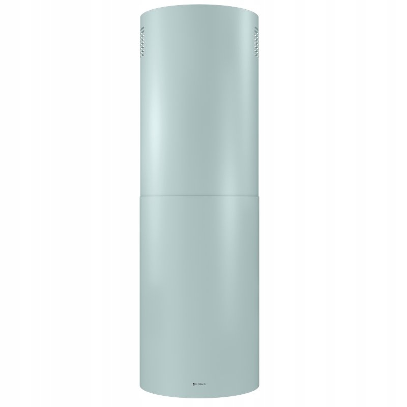 Okap kuchenny wyspowy Globalo Lobelio Isola 39.1 Miętowy Led 570 m3/h stal