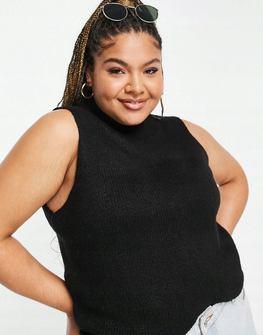 MODNY DZIANINOWY BEZRĘKAWNIK KX8 46