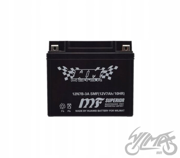 AKUMULATOR 12N7B-3A WM MOTOR 12 VOLT SMF