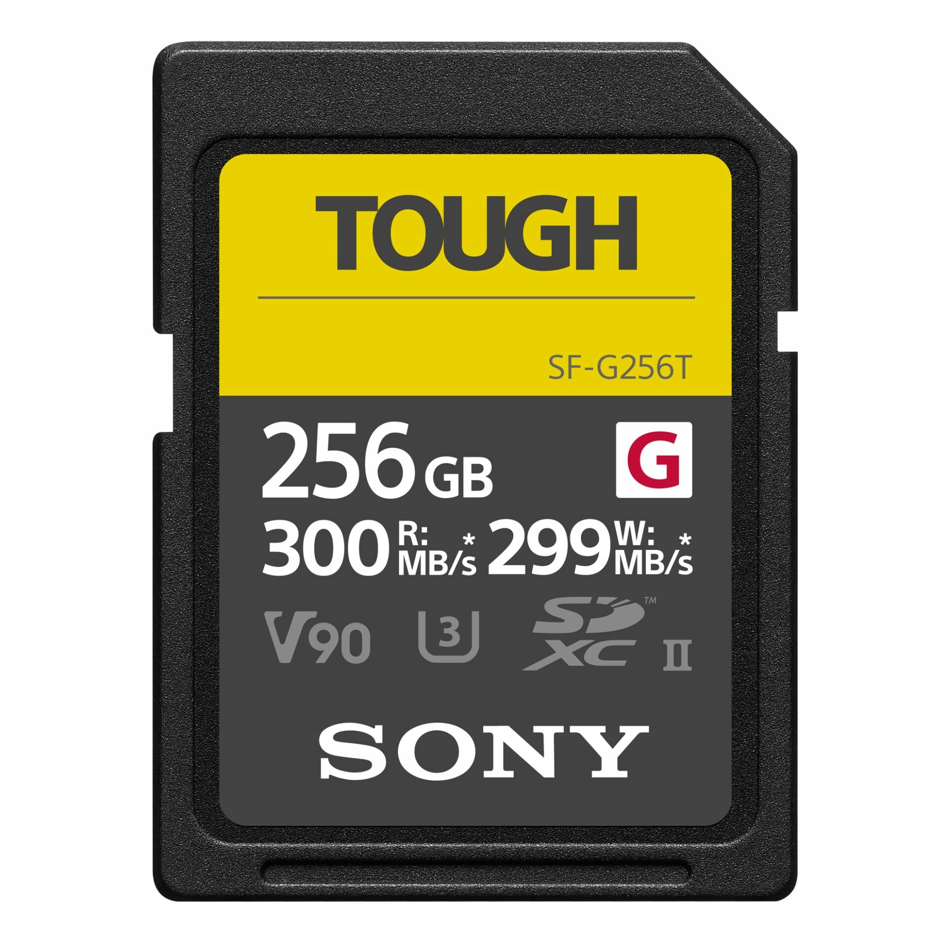 Sony Sdxc G Tough series 256GB Uhs-ii Class 10 U3 V90