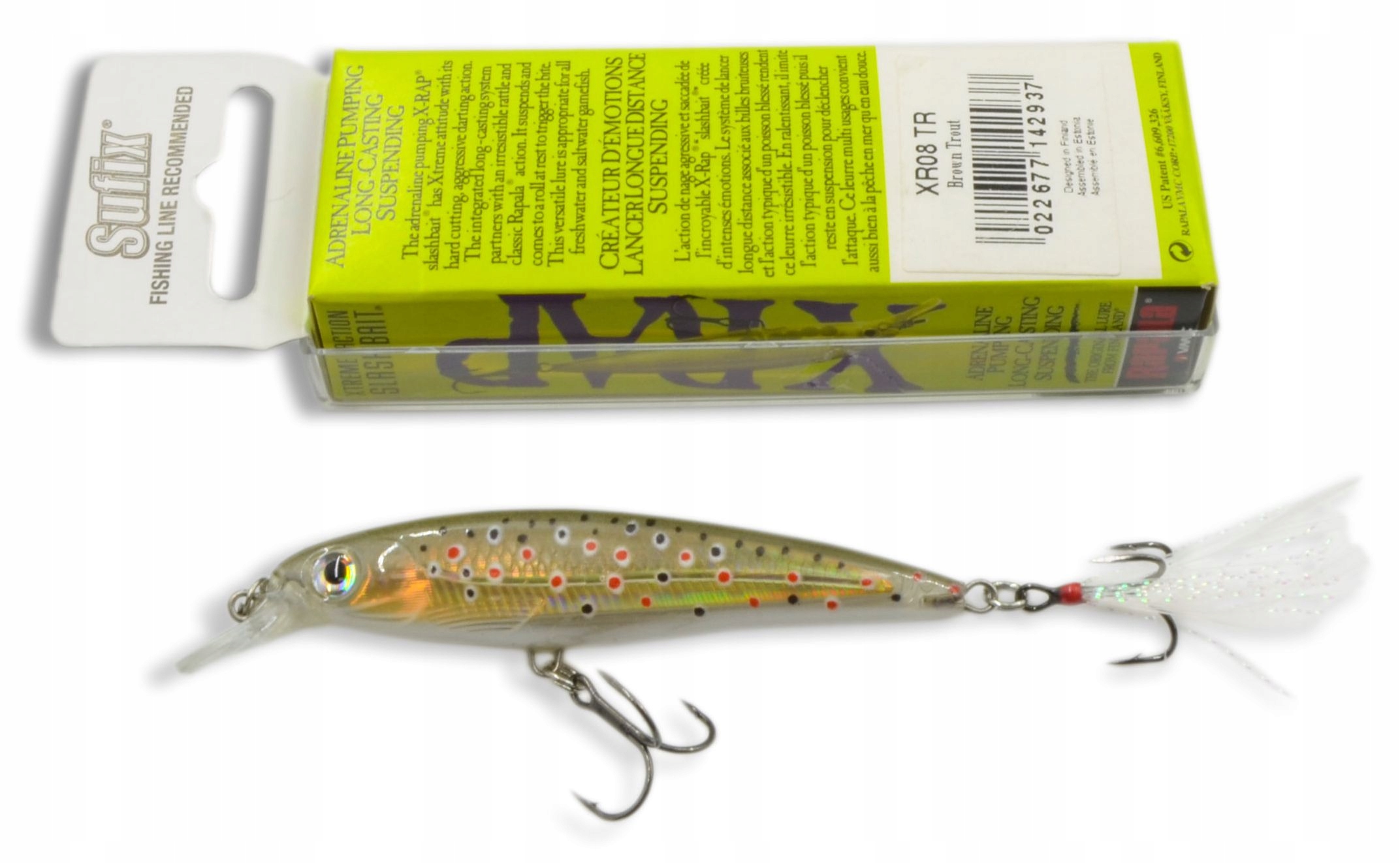 Wobler Rapala 7 g 8CM XR08 Tr Trout Na Szczupaka