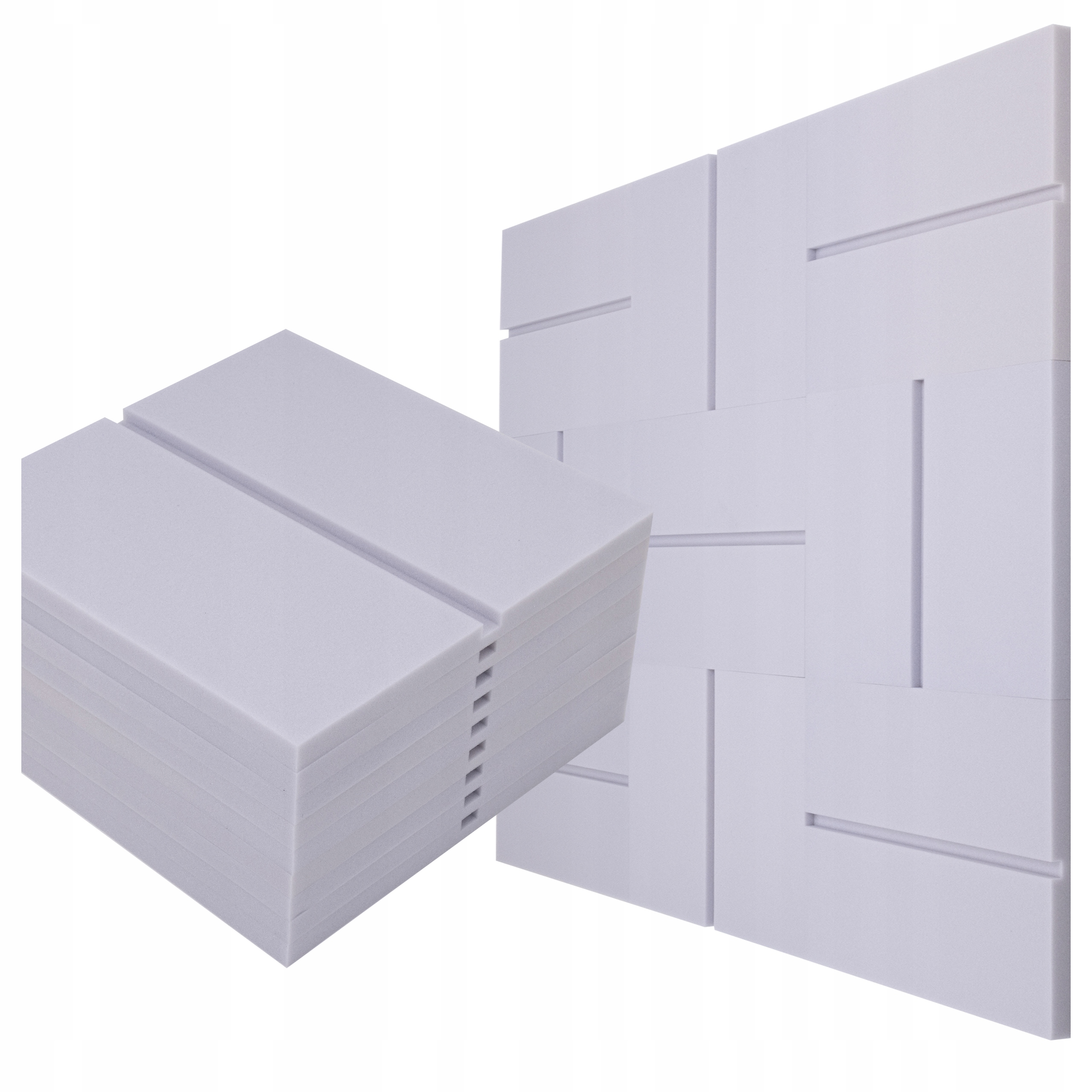 Pěnová podložka na zeď s zvukovou izolací odstraňuje ozvěnu a dozvuk, moderní interiér 9 ks