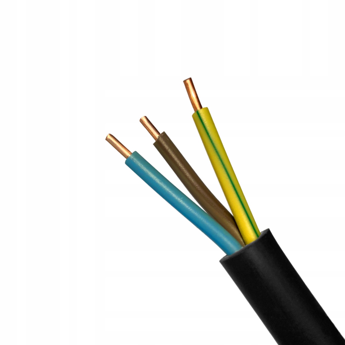 Kabel okrągły elektryczny, instalacyjny, ziemny Yky 3x4 20mb