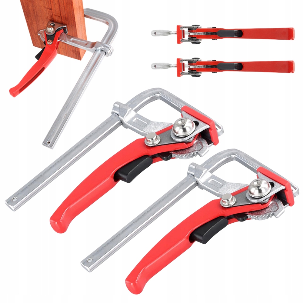Svorka Na Dřevo Rapid Track Saw Clamp S Chrastítkem 2 Ks Pro Stůl Mft