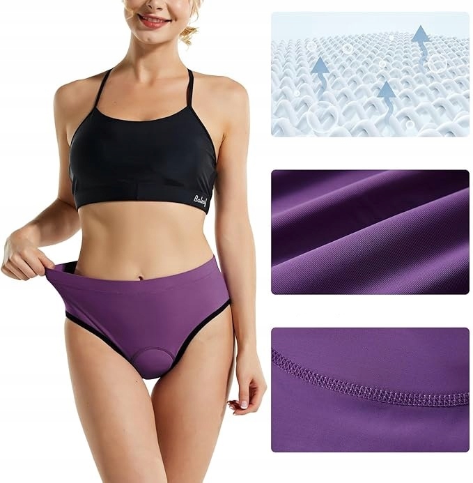 BALEAF - BIELIZNA MAJTKI NA ROWER ŻELOWE 4D WYŚCIEŁANE SPORTOWE PREMIUM M