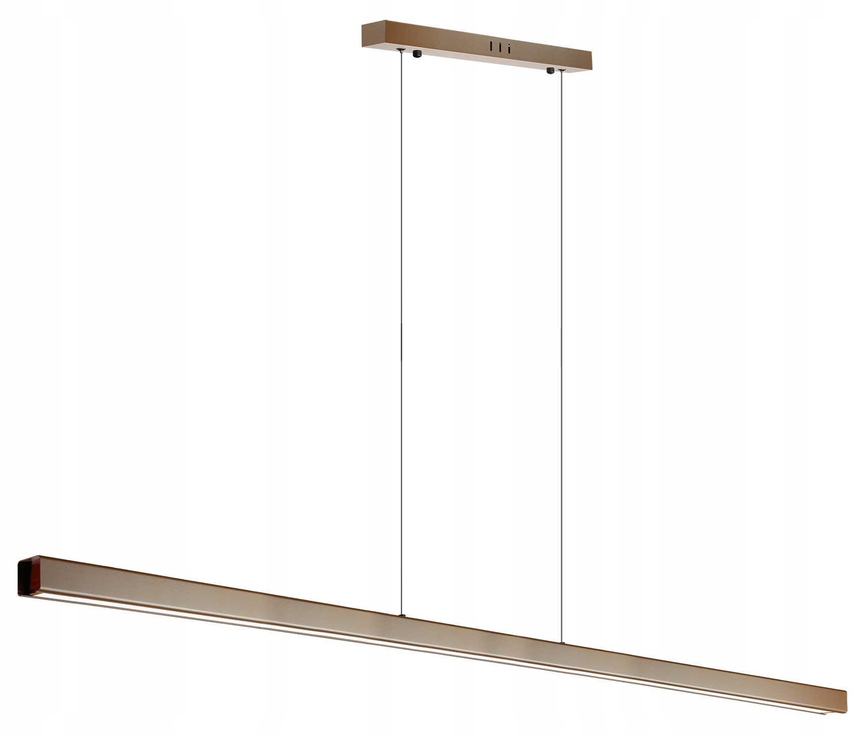 Moderní Led Lineární Závěsná Lampa 60W 150 cm Podélný Nosník Dálkový Ovladač 3 Barvy