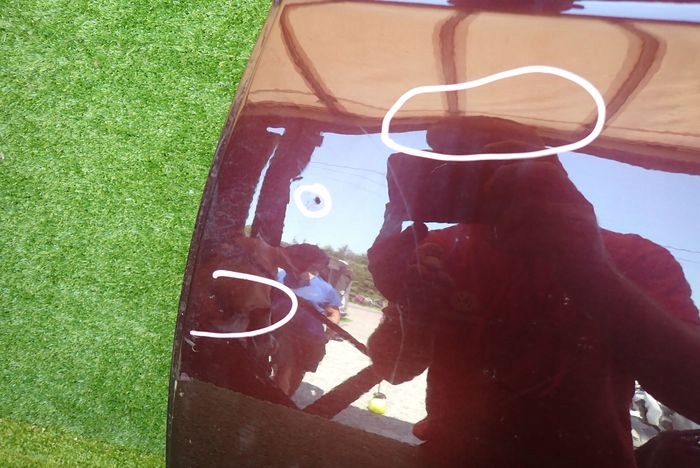 VW PASSAT B8 sedan door left rear. rear part