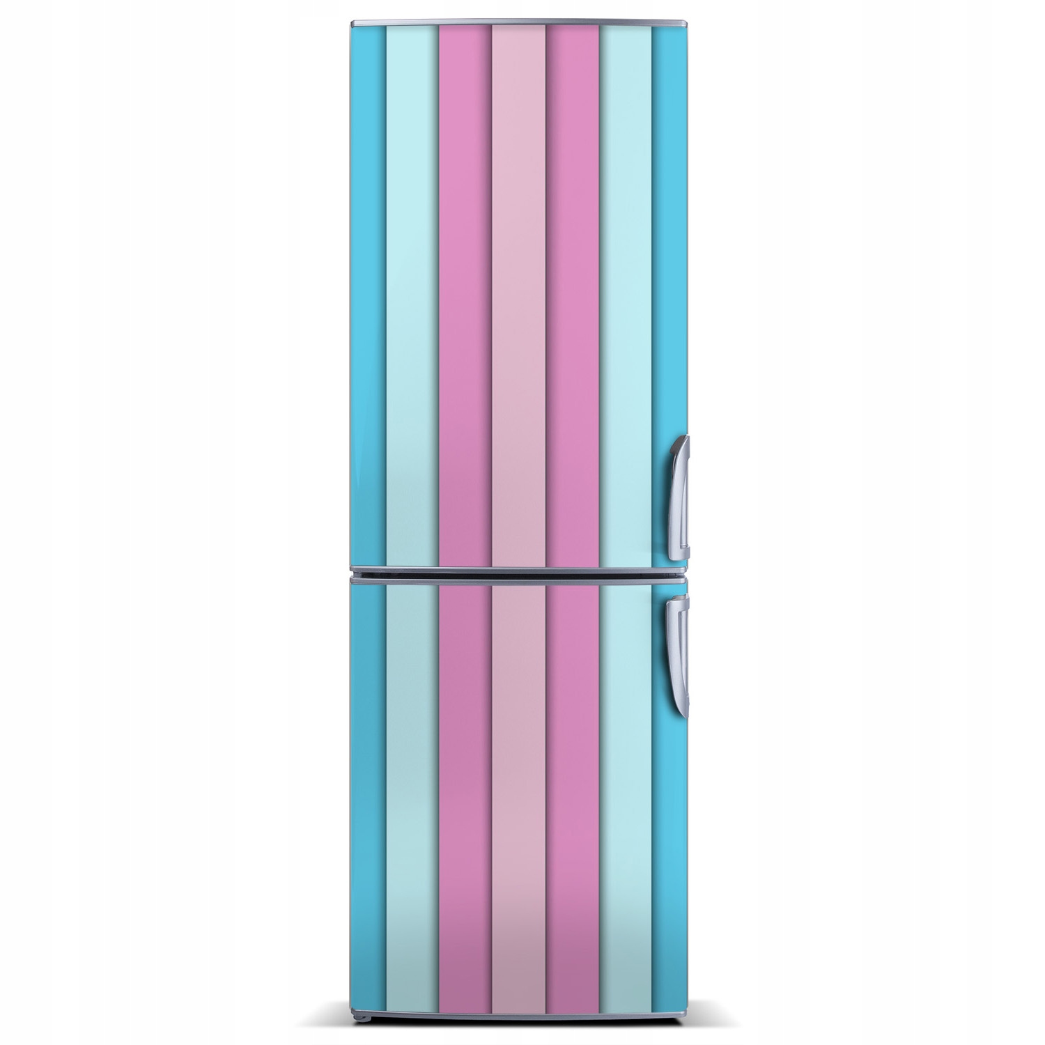 

Magnes Tapeta na lodówkę Kolorowe paski 60x180