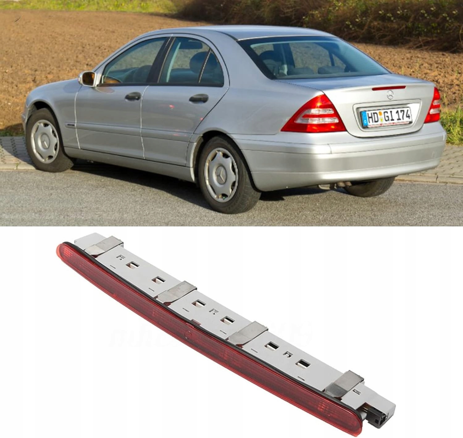 Zadní lampa Stop Led Třetí světlo Mercedes C třída W203 A2038200156