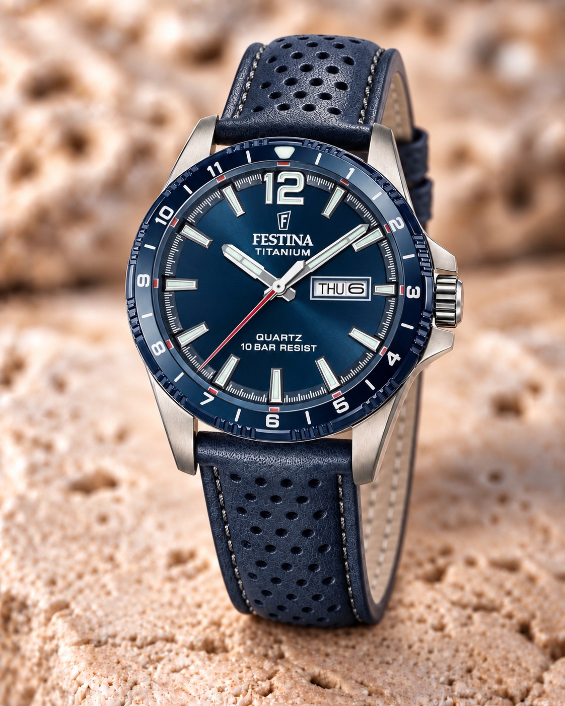 Pánské Hodinky Festina Titanium F20699/2 43,00 mm 10ATM