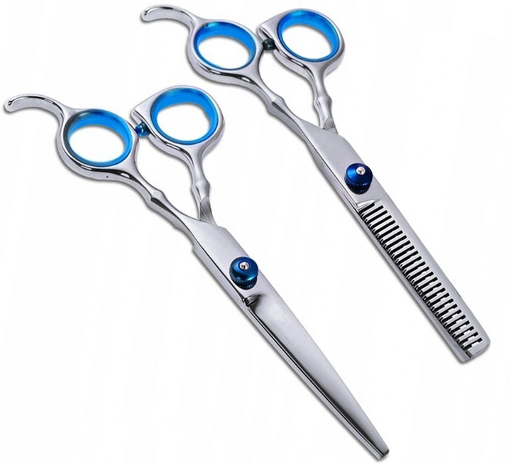 

Nożyczki Fryzjerskie Do Włosów Degażówki Zestaw