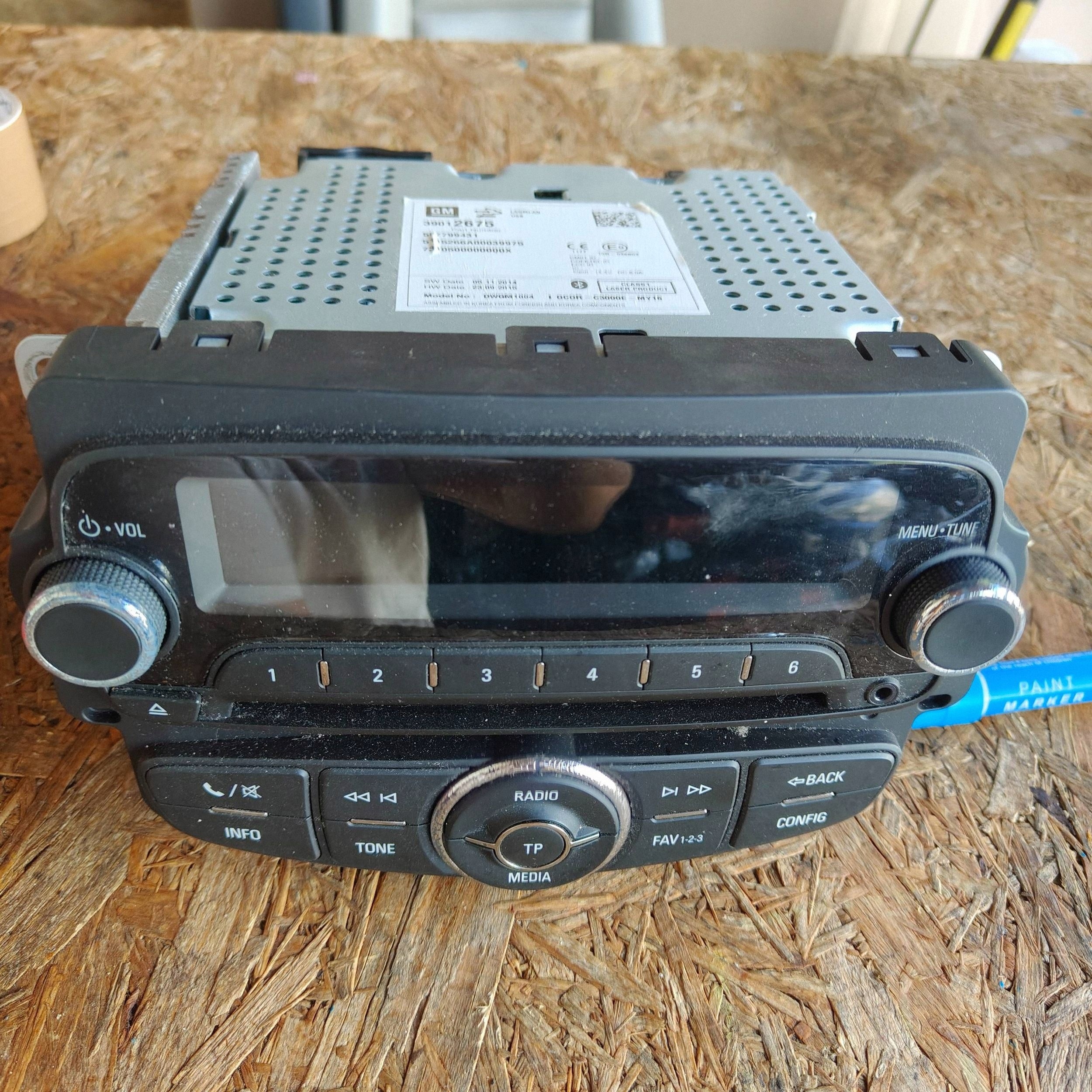 Opel Corsa E radio stacja multimedialna 39012675