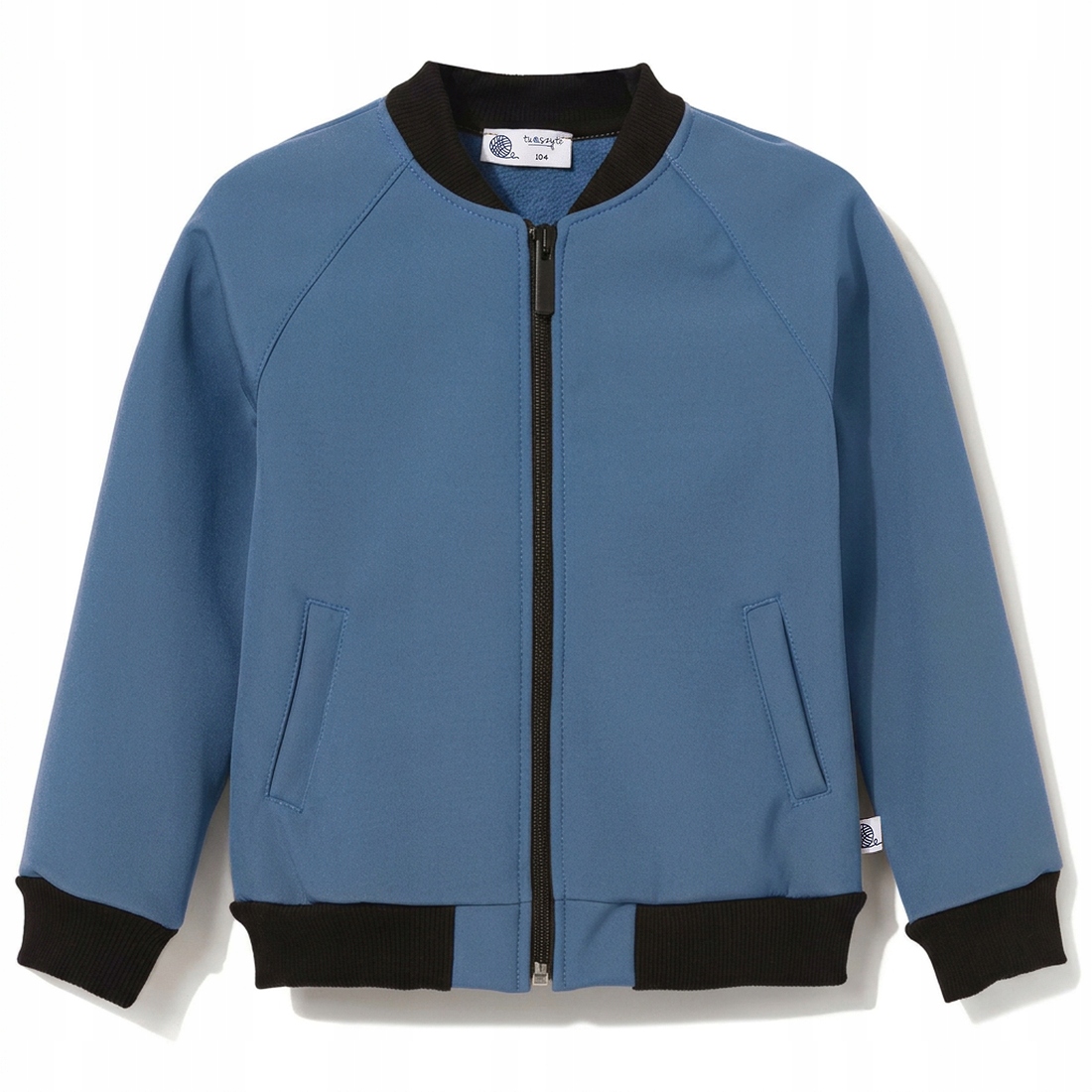 TuSzyte Kurtka softshell dziecięca, rozpinana, lekka, Pl R.116