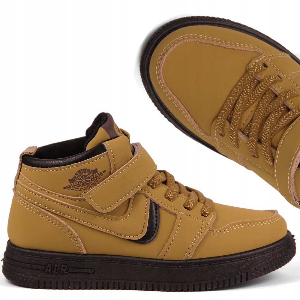 TRZEWIKI SPORTOWE BUTY CHŁOPIĘCE PRZEJŚCIOWE RZEPY r.30