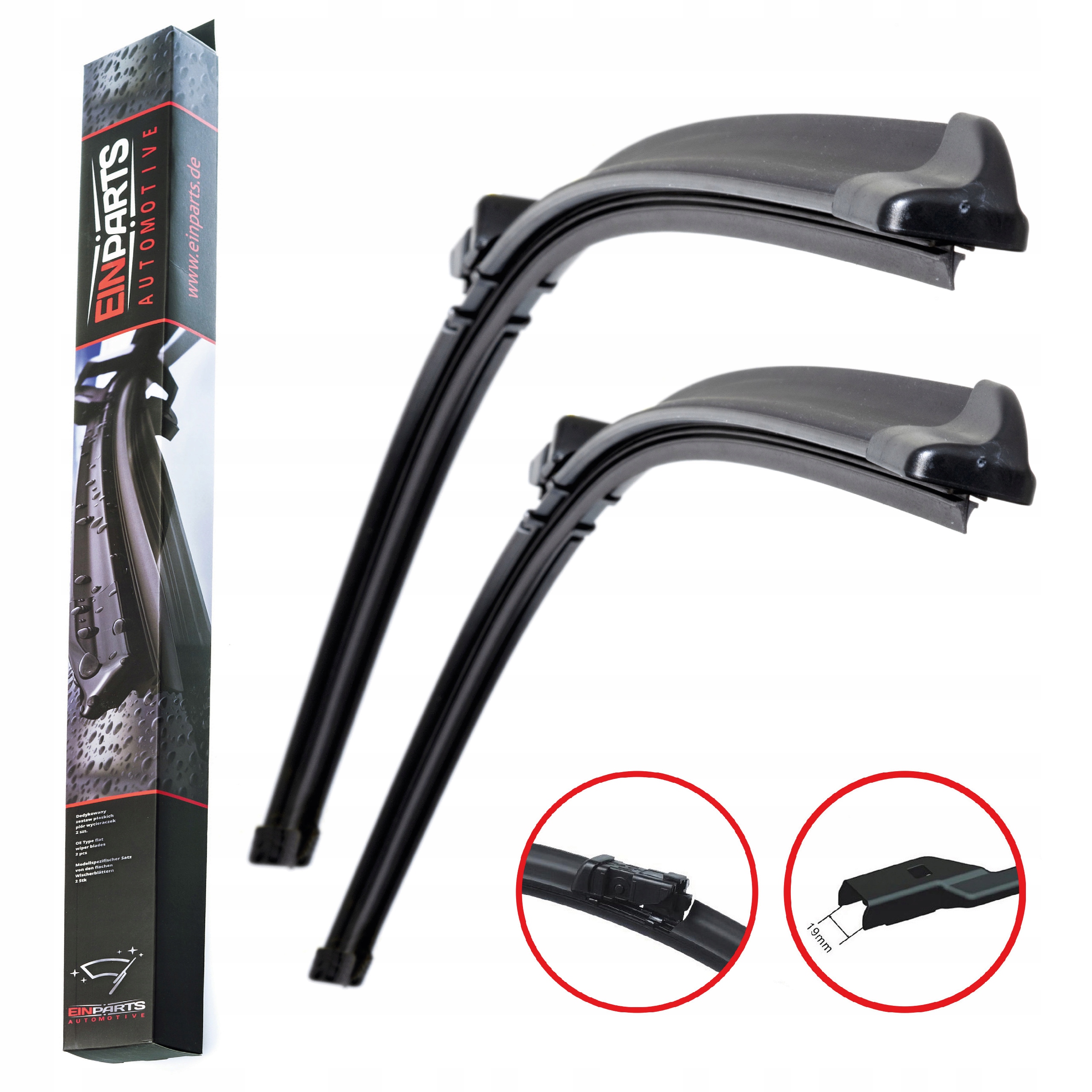 

Einparts Wycieraczki Samochodowe Zestaw 2 Szt