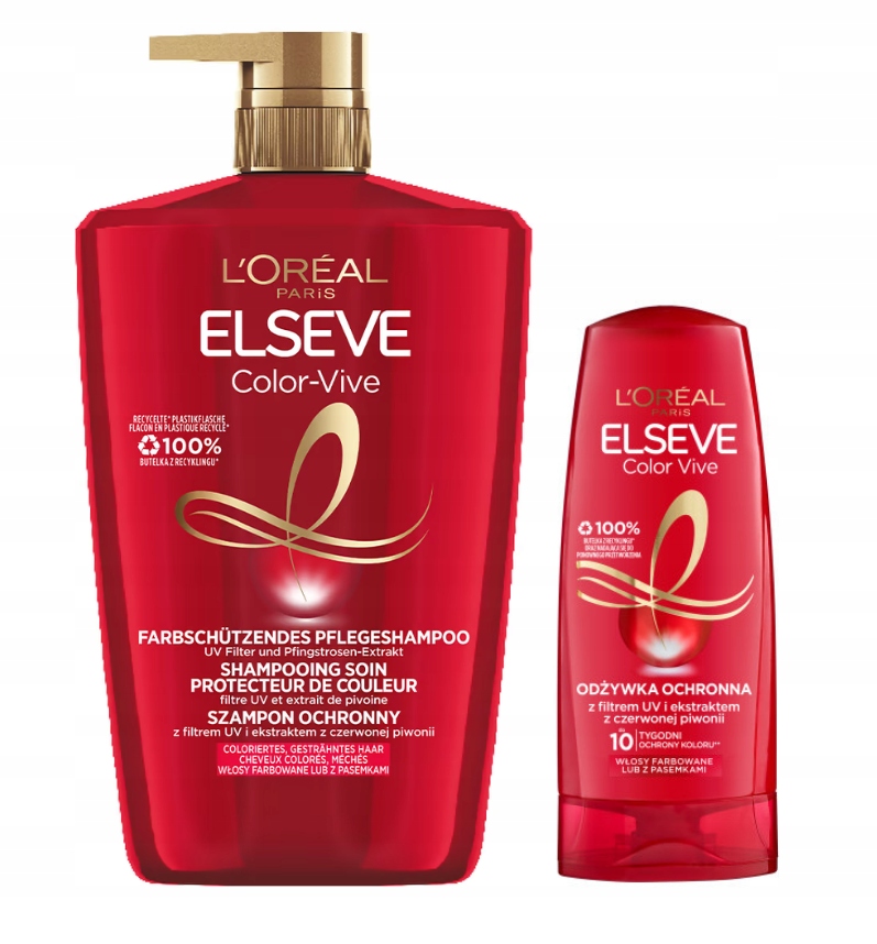 Loreal Elseve Color Vive szampon i odżywka