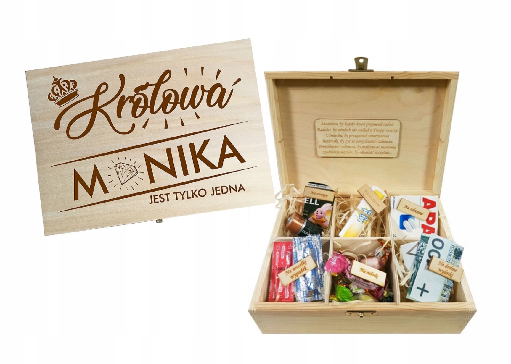 

Niezbędnik pudełko urodziny 18 20 30 40 Grawer