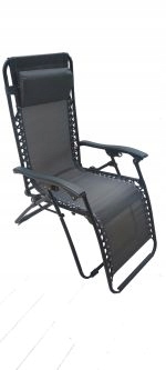Fotel Leżak Krzesło Ogrodowe Kempingowe Relax