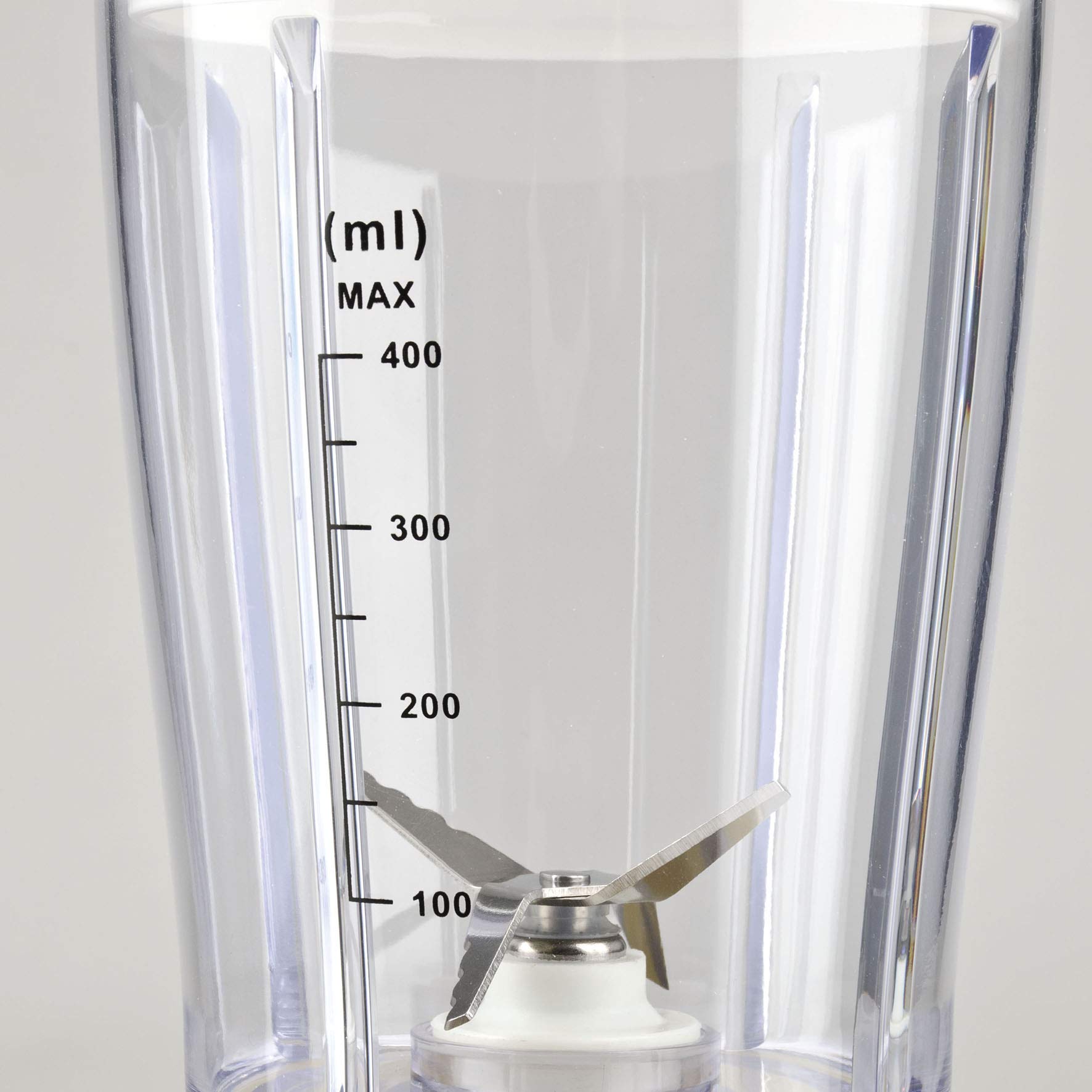 GIRMI Blender Stojący 170W 4 Ostrza Stal Nierdzewna 500ml Czerwony — miniatura 2