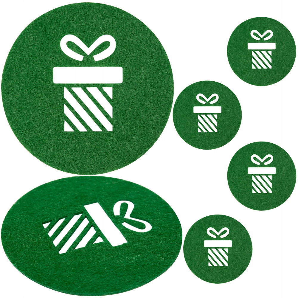 

Podkładki Podstawki Filcowe Pod Kubek Dekoracyjne