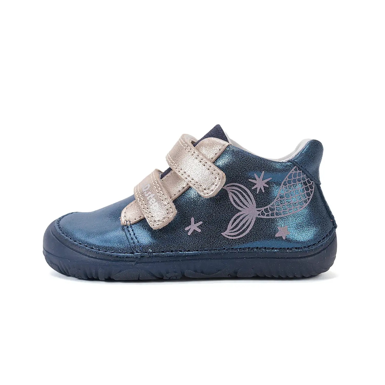 Półbuty skórzane barefoot D.D. Step S073-62321A Cobalt 26