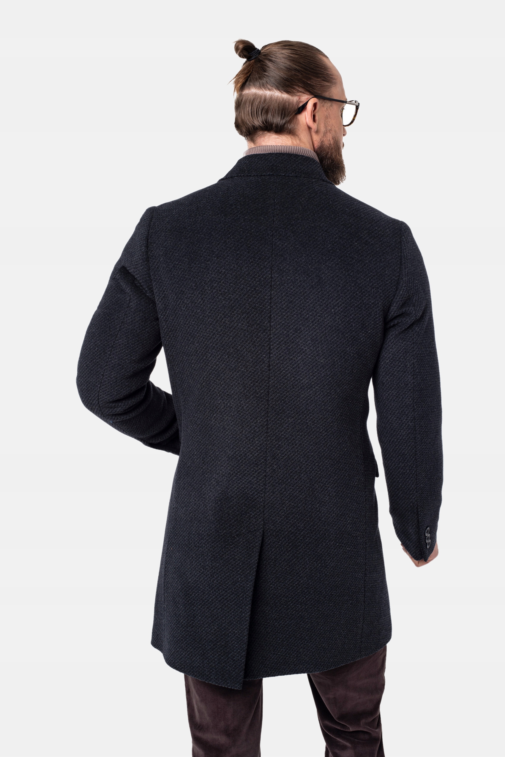 PŁASZCZ MĘSKI WINCENT CZERŃ 50 Marka Recman