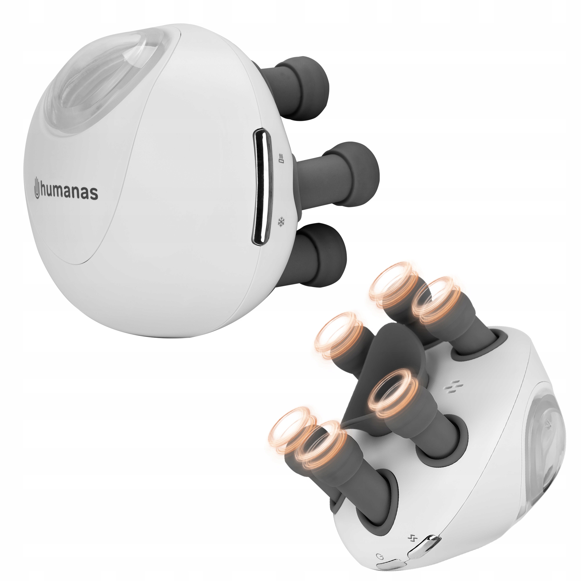 Masażer okolic oka oczu z funkcją nawilżania Humanas Luminova