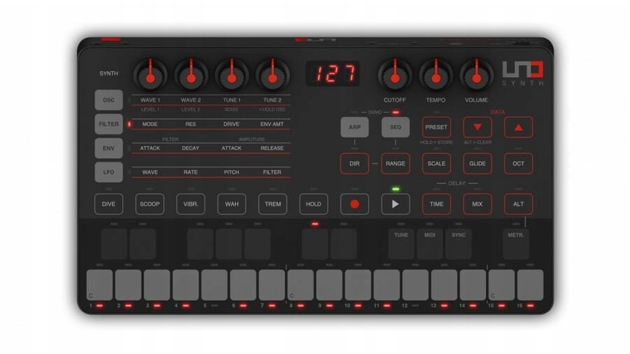 Ik multimedia Uno Synth Syntezator analogowy