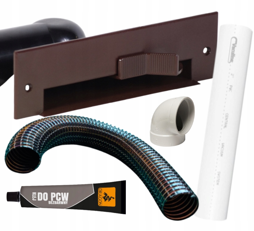 Automatická Lopatka Dustpan Hnědá Přípojka