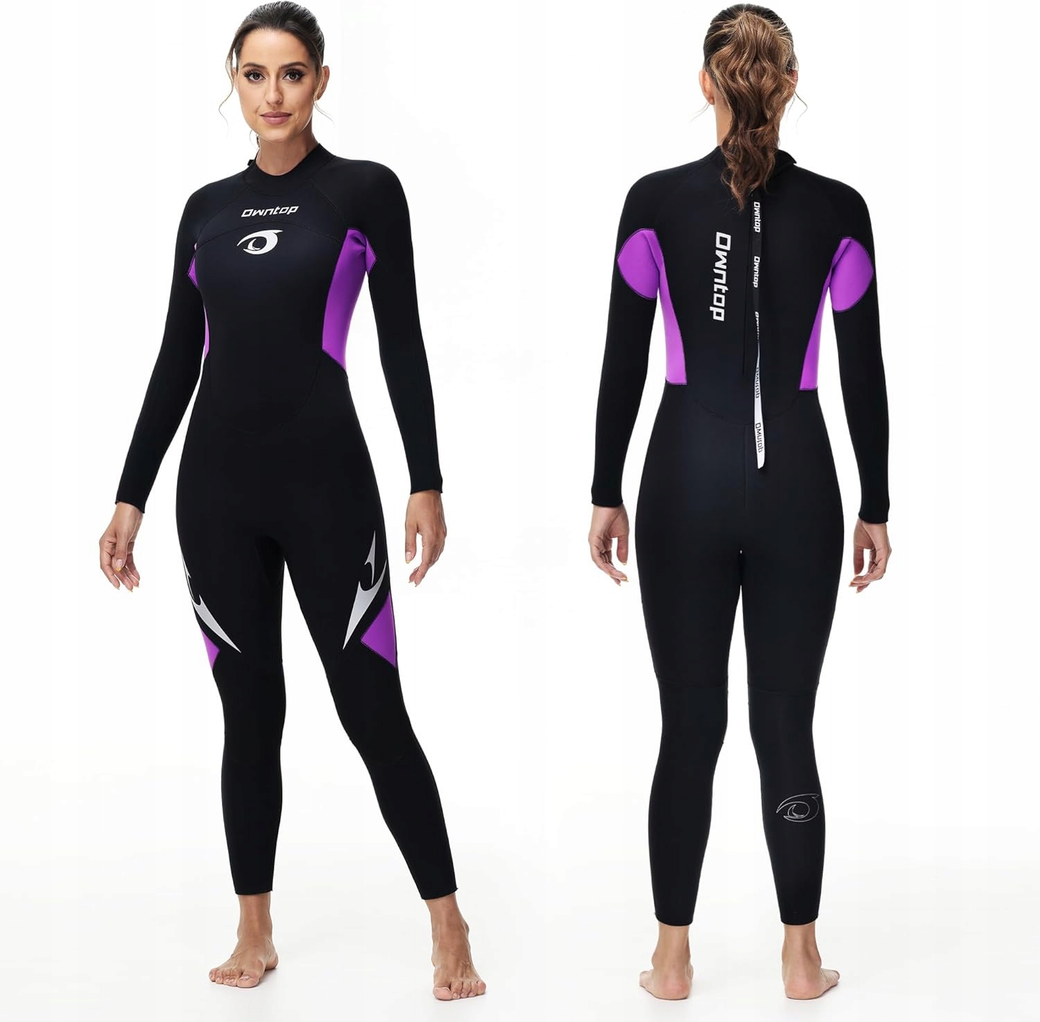 P/28 Owntop pianki neoprenowe kobiet 5mm zapinane na zamek r.M /3