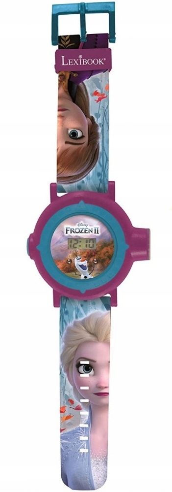 Zegarek cyfrowy z projektorem KRAINA LODU Frozen Marka Inna marka