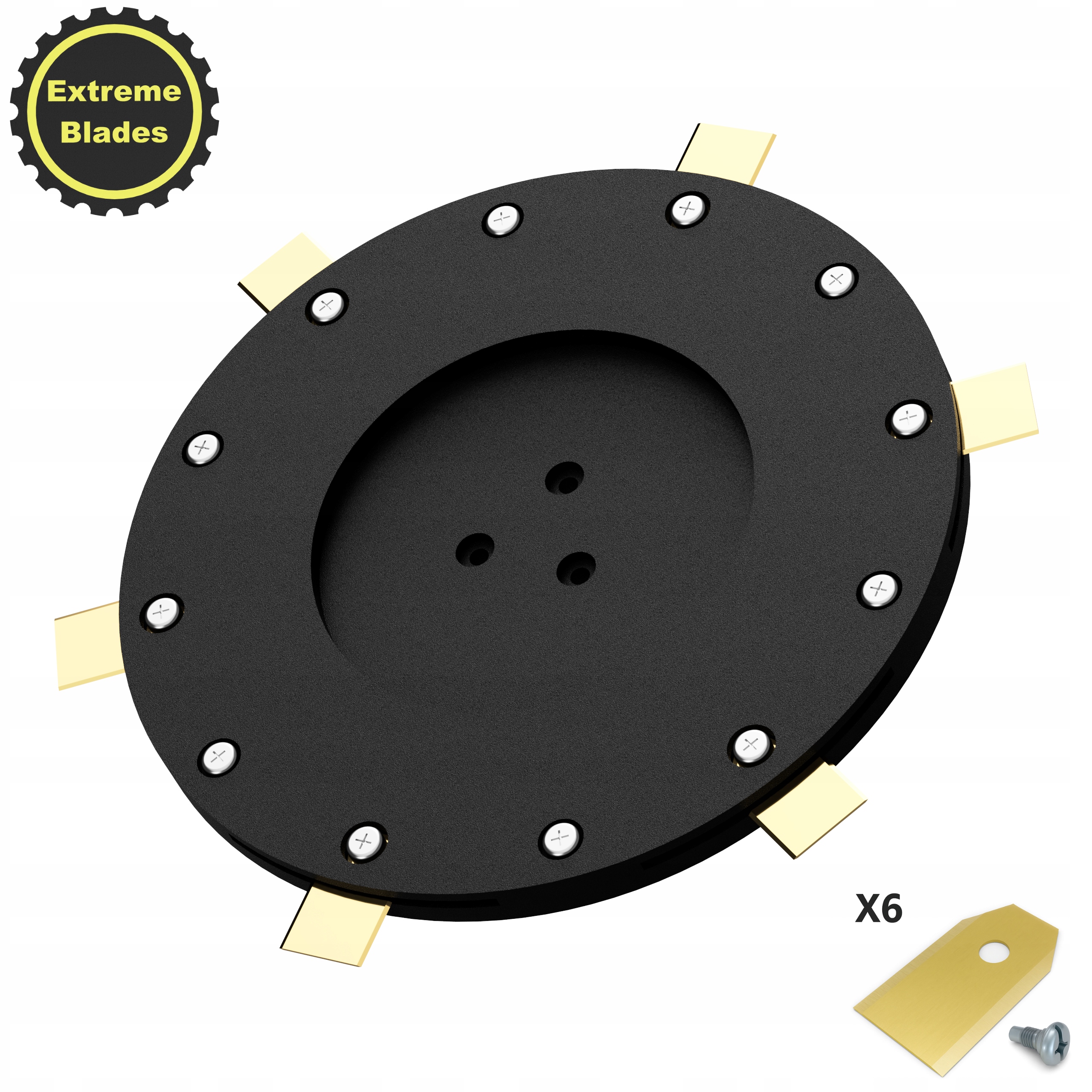 Cedrus C-MOW-L6+ L12+ řezací kotouč pro robotickou sekačku – 6 čepelí!