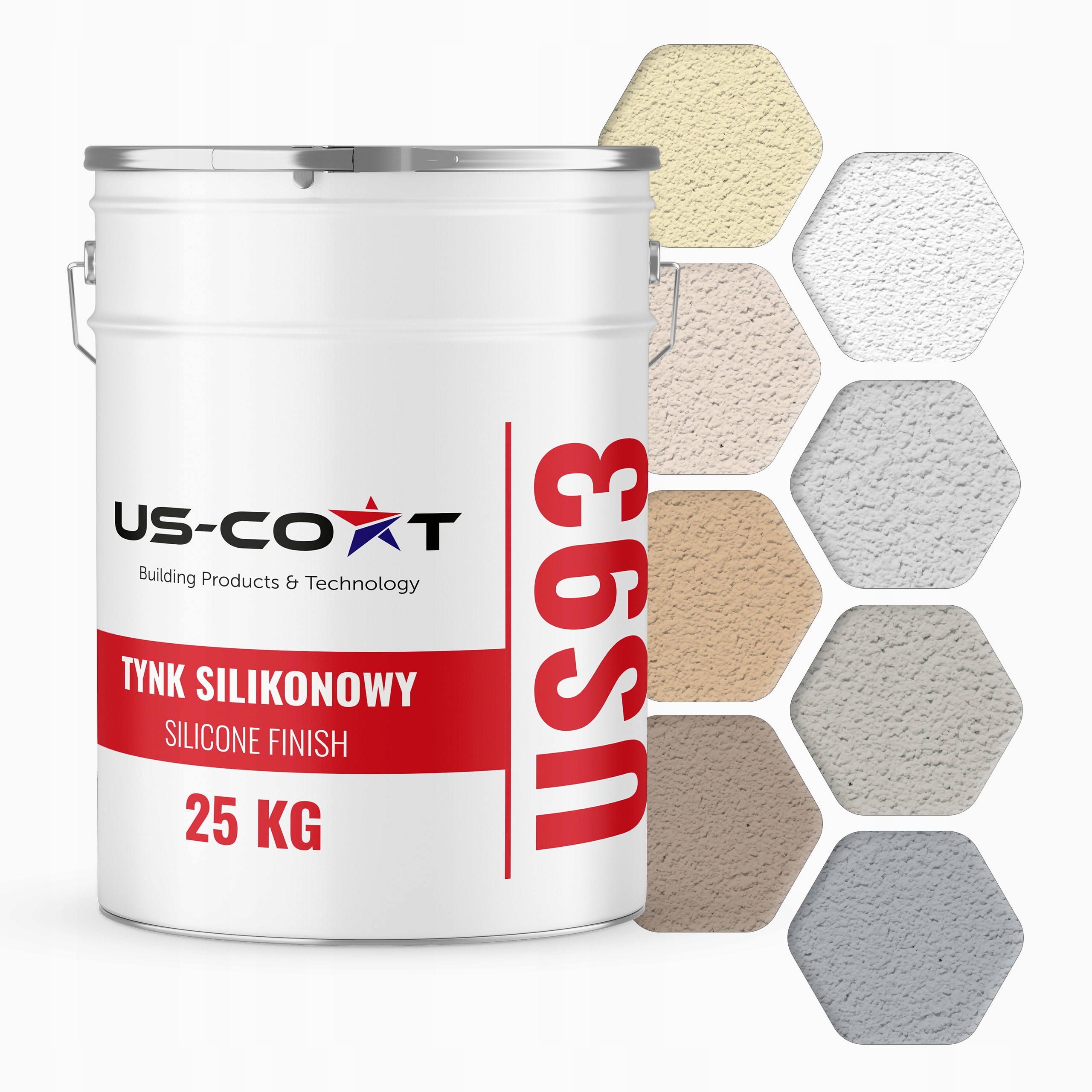 Silikonová fasádní omítka 25 kg Beránek 24 barev a granulace dle výběru